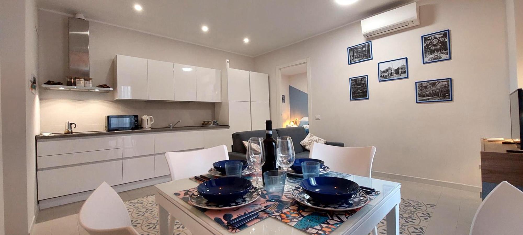 Apartamento Stazione Blu Novecento